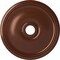Ekena Millwork Theia Ceiling Medallion (Fits Canopies up to 6 3/4"), 24"OD x 3 5/8"ID x 1 3/4"P, Copper Penny CM24THCPS - alternate 1